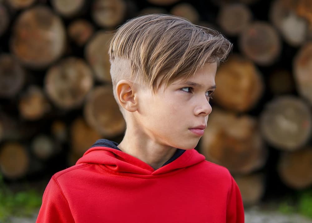 11 year old boy haircut with undercut