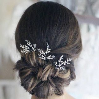 black hair updos for weddings