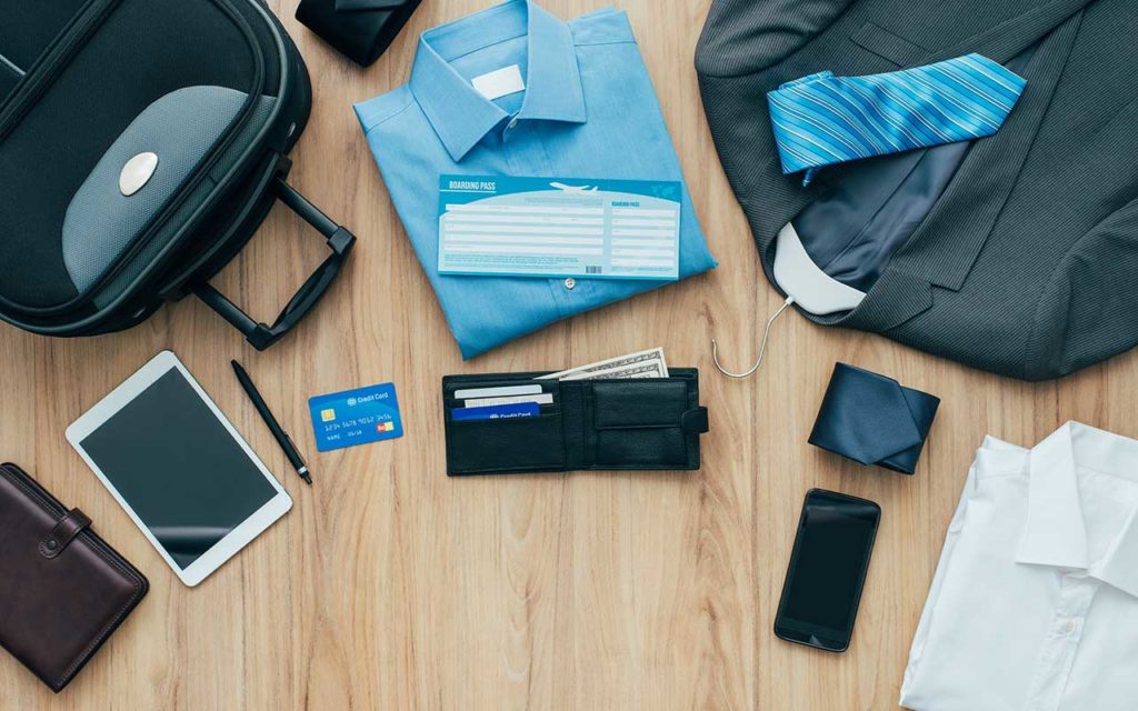 business travel tips packing