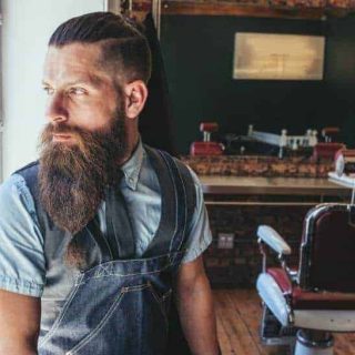 balding long hair