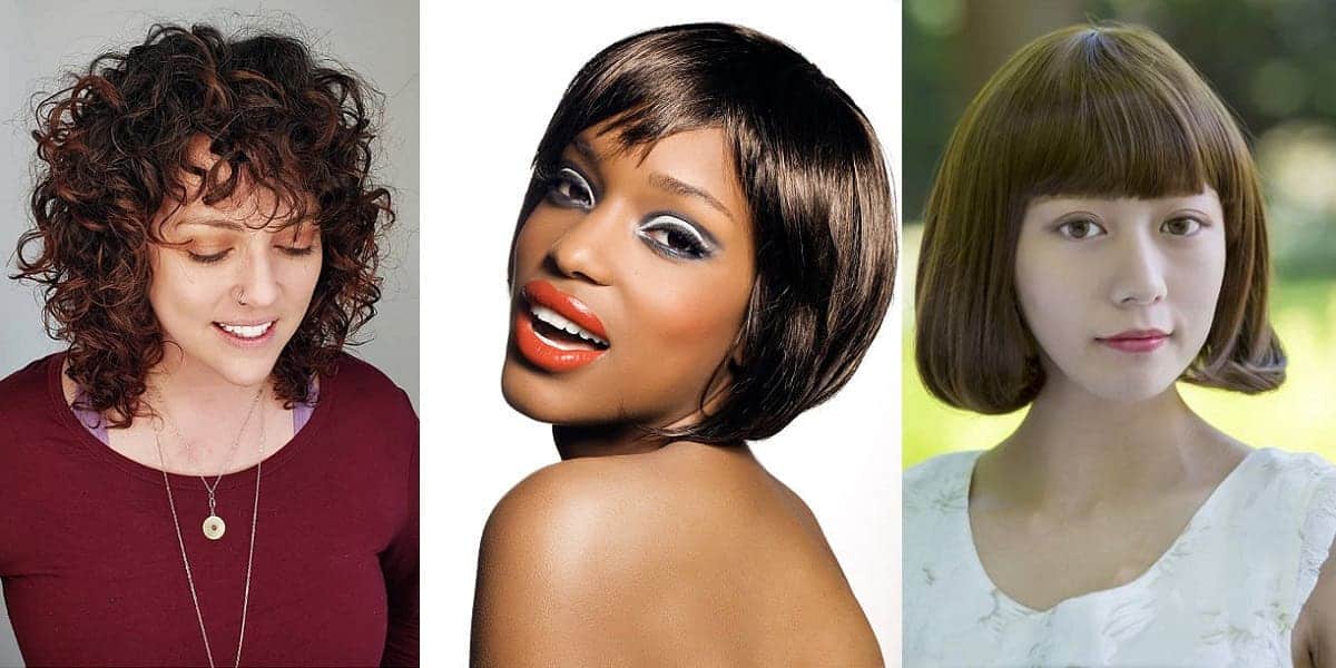 bob with bangs style