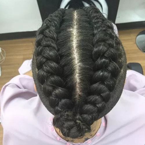 dutch braid for little boy