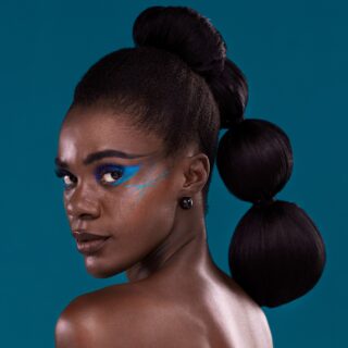 bubble ponytail