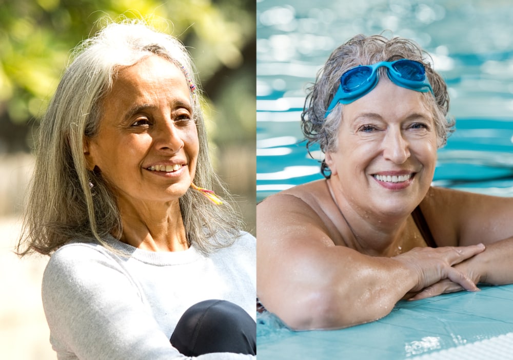 common causes of the yellowing of gray hair