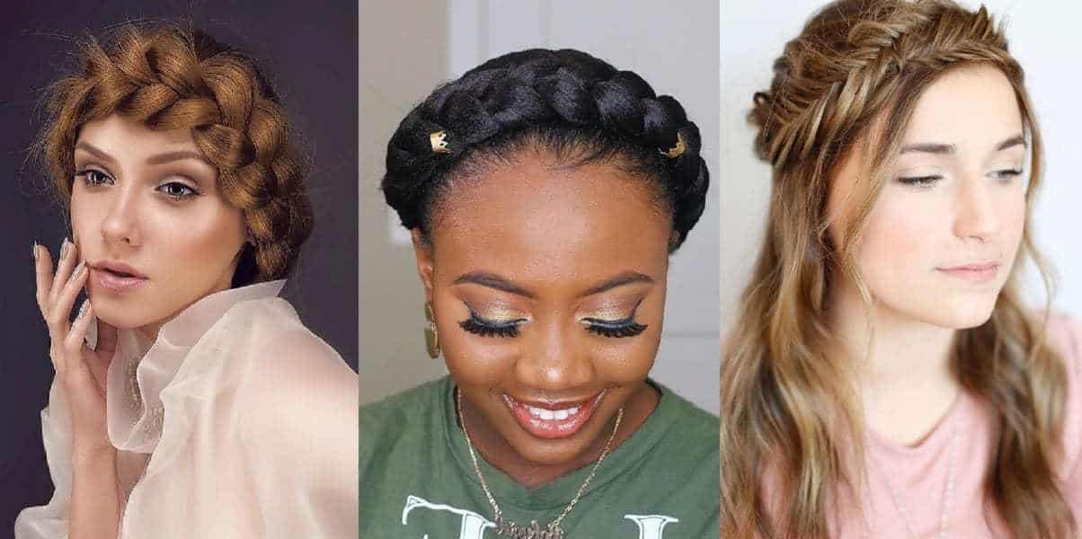 crown braids 