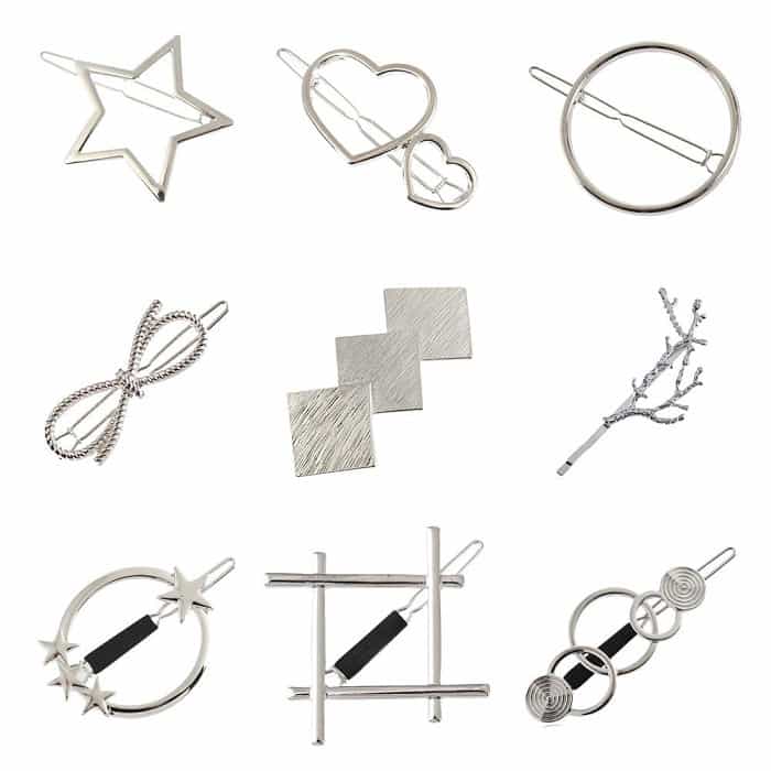 Geometric Minimalist Clips