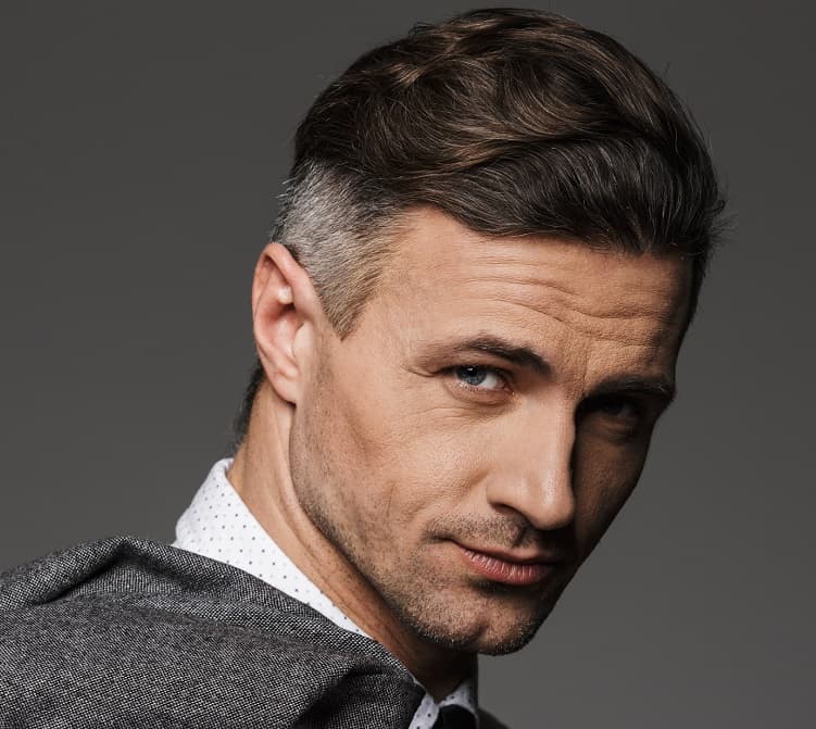 men's wavy hair
