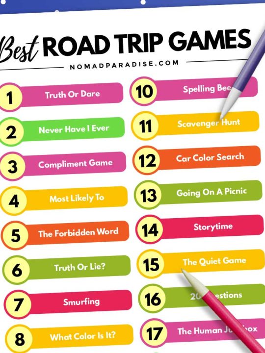 39 Best Road Trip Games