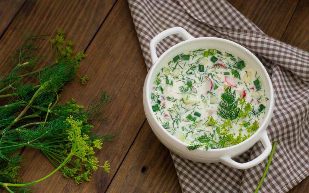 Russian Food: Okroshka (Окрошка) – Cold Summer Soup