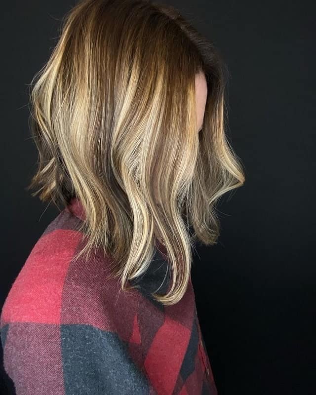 short back long front thick hair