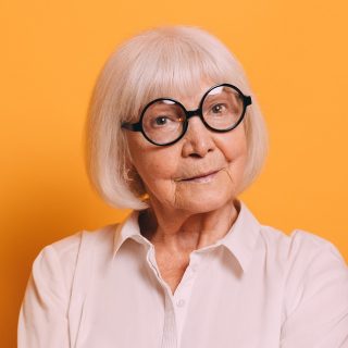 wash and wear blonde bob for over 70