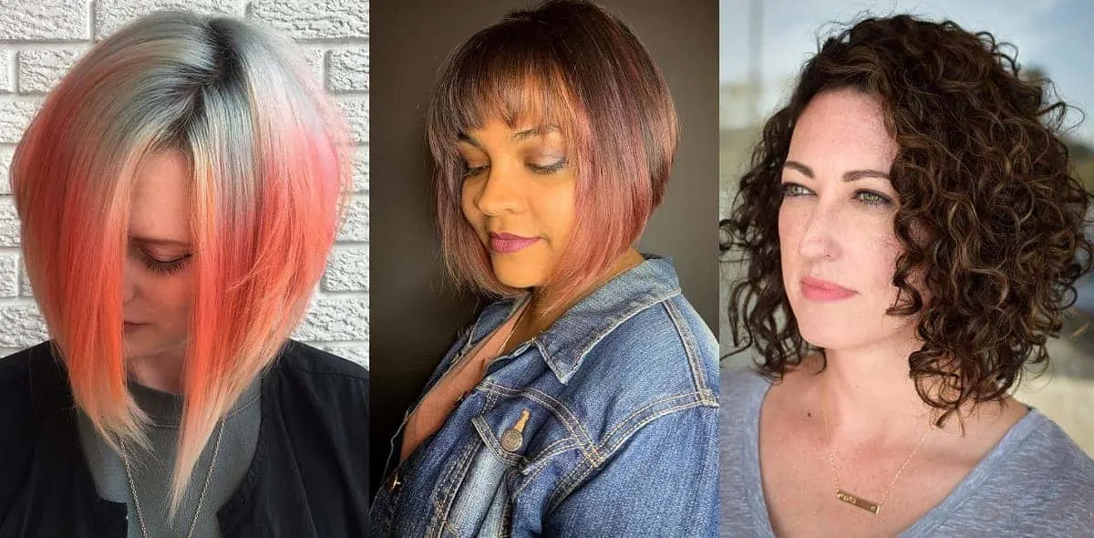 A-line bob haircut for women