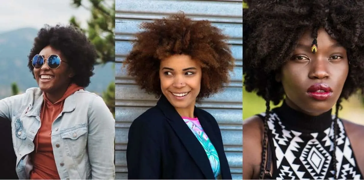 women's afro hairstyles