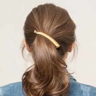 banana clip hairstyle