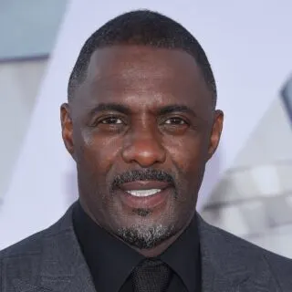 Black Celebrity Idris Elba with Goatee Beard