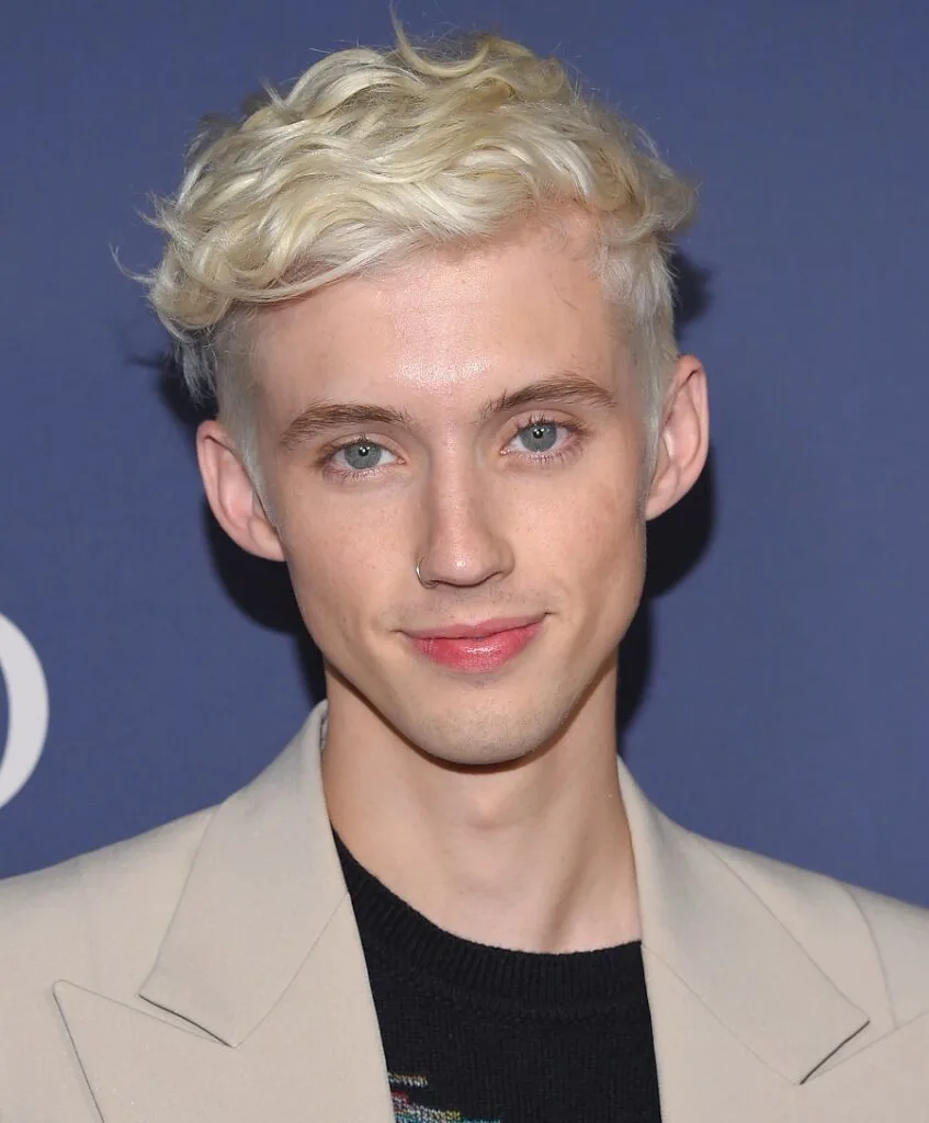 Blond Actor Troye Sivan