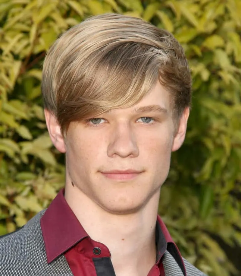 Blonde Actor - Lucas Till