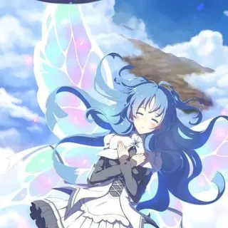 anime characters with blue hair