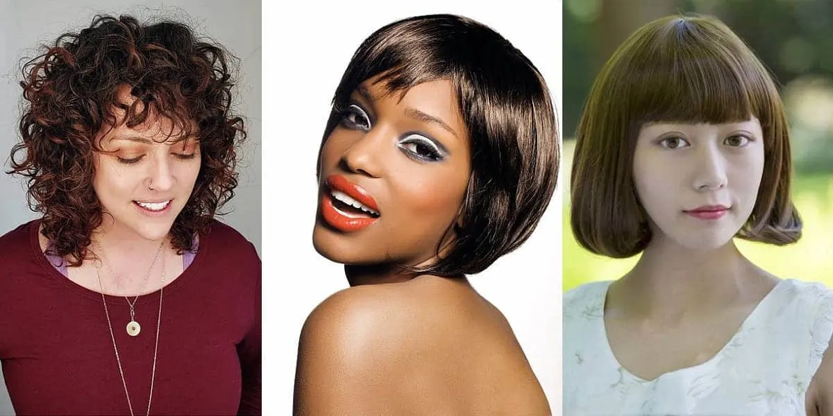 bob with bangs style