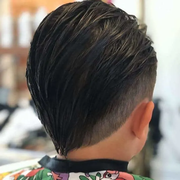 boys haircut long on top short on sides