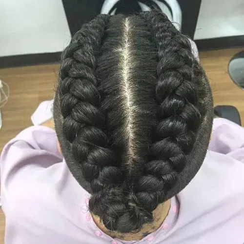 dutch braid for little boy
