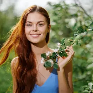 can you get amber eyes and red hair