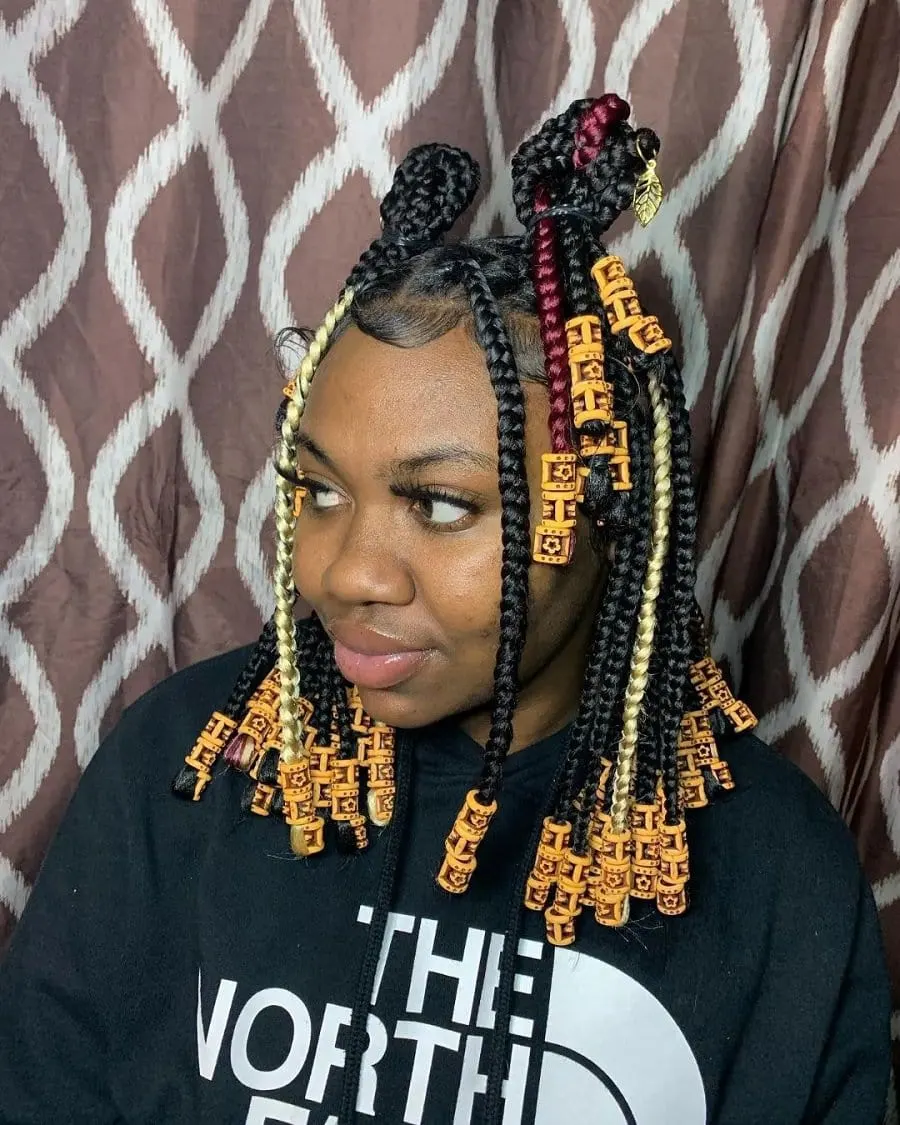 crochet braided bob