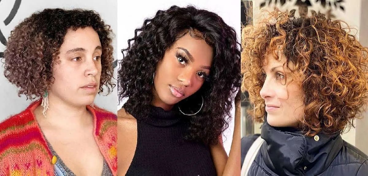 curly bob haircut for women