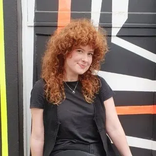 curly mullet for women