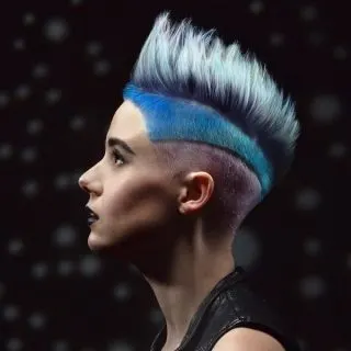girl mohawk hairstyle