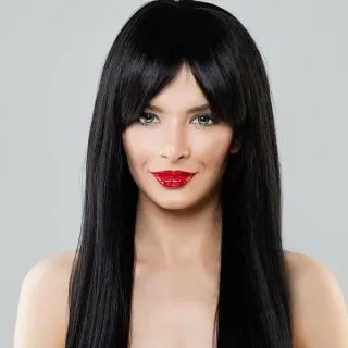 hairstyles for girls with big foreheads