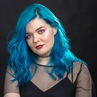 hair color for square face