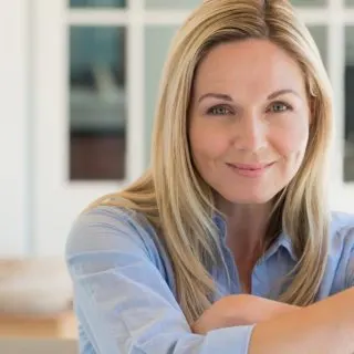 light brown hair color for Women over 60