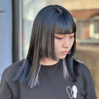 hime cut for women