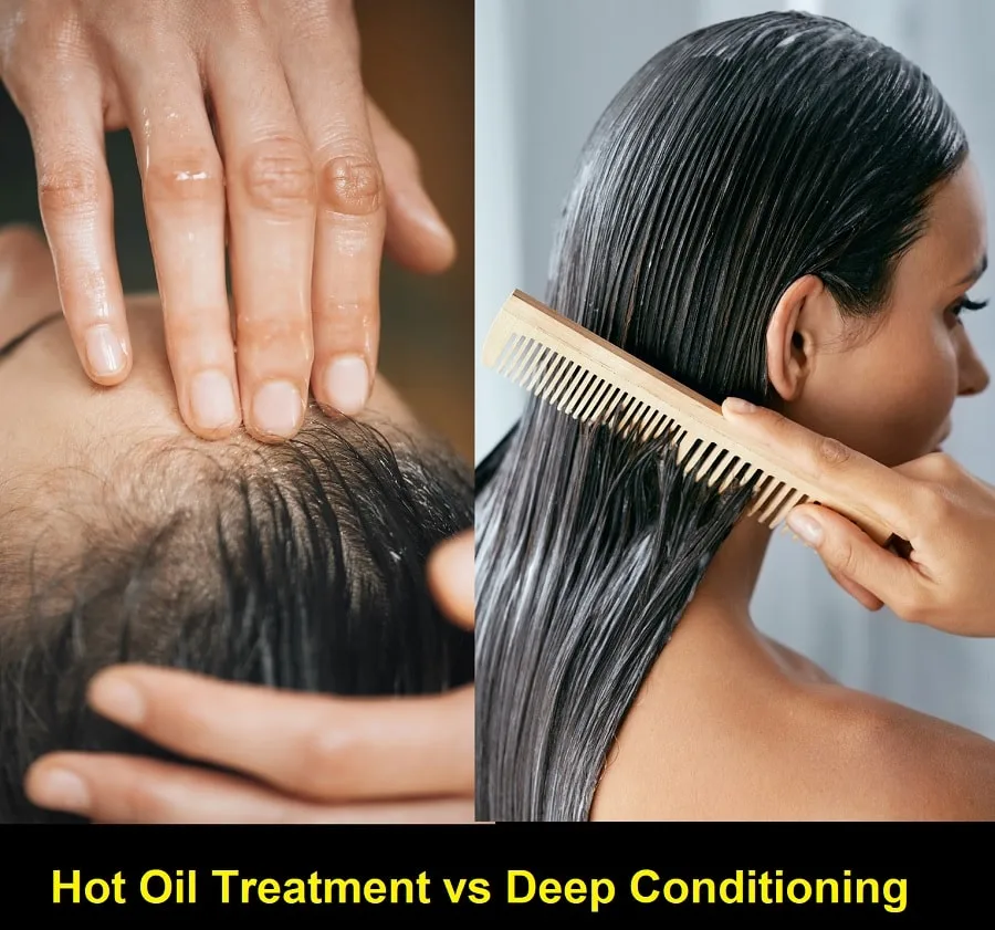 hot oil treatment vs deep conditioning