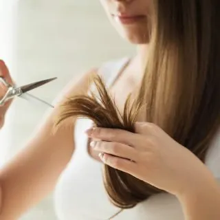 how to cut split ends