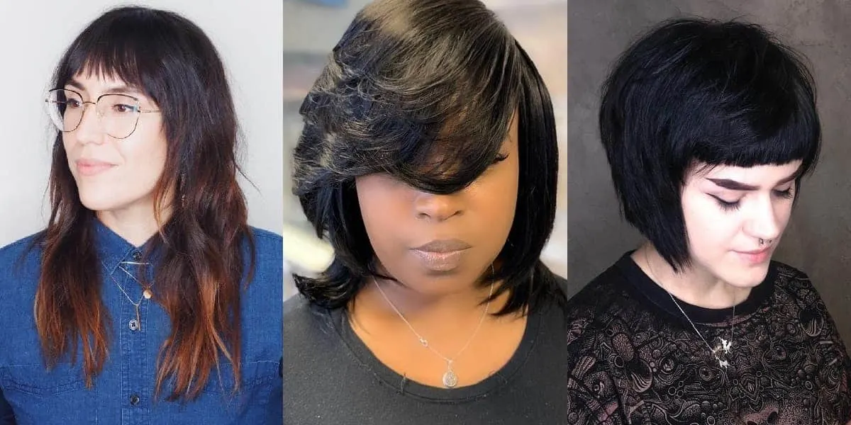 layered bangs