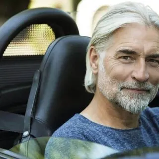 long hairstyles for older men