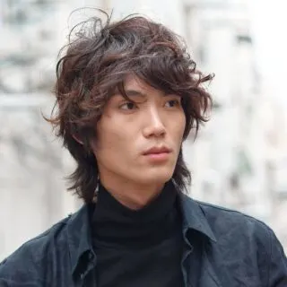 male wolf cut