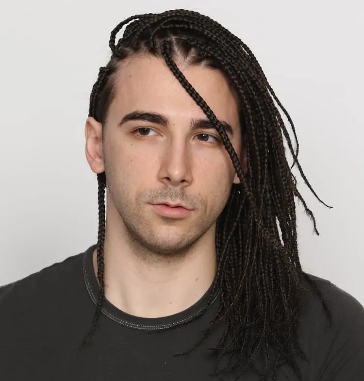 men's box braids