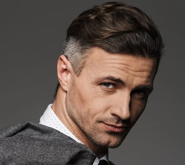 men's wavy hair