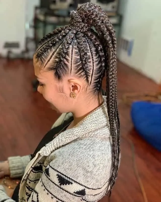 mixed girl curly hairstyles