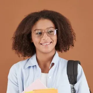 nerd hairstyle for girls