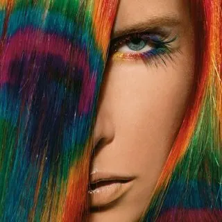 Peacock Hair Colors for girl