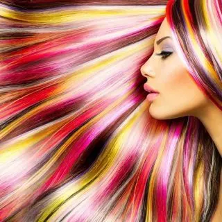 Peekaboo Hairstyle for girl