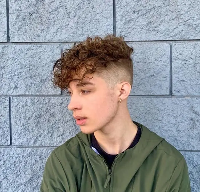 perm hair for men