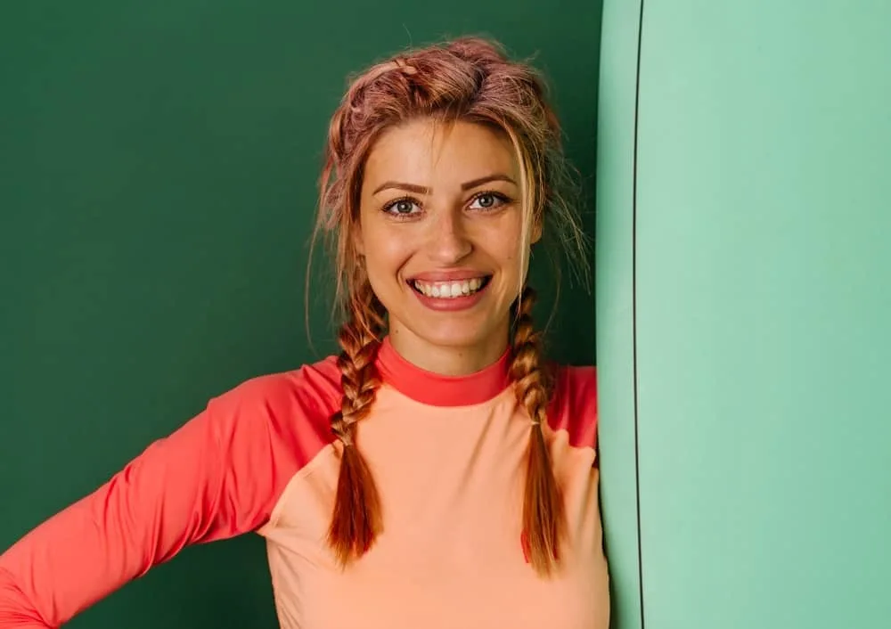pigtail braids for summer