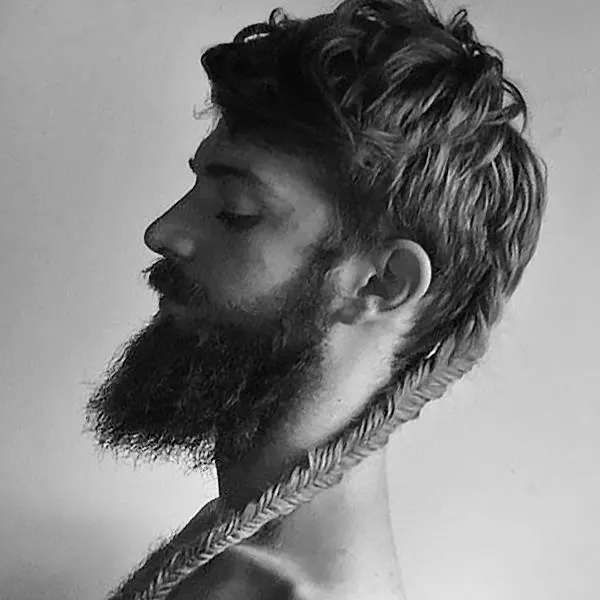rat tail hairstyle for men