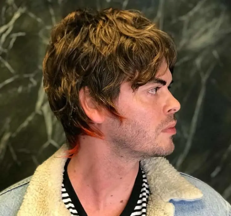 shaggy haircut for men