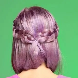 short braids style